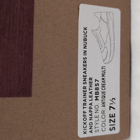 Madewell Kickoff Trainer Sneakers In Nubuck And Nappa Leather - Picture 13 of 14